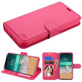 Apple iPhone XS Max MyJacket Wallet Case - Hot Pink