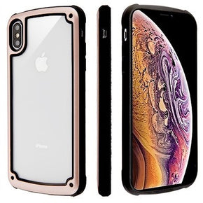 Apple iPhone XS Plus Hybrid Color Border Case Cover