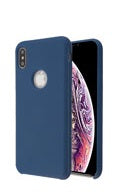 Apple iPhone XS Max Liquid Silicone Protector Cover - Ink Blue