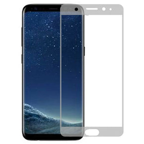 Samsung Galaxy S8 Full Screen Coverage Tempered Glass Screen Protector - Clear