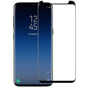 Samsung Galaxy S9 Tempered Glass Screen Protector - Black
