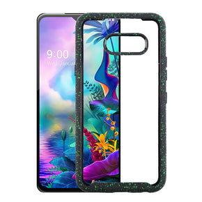LG G8X ThinQ  Clear Hybrid Case with Colored Frame Case