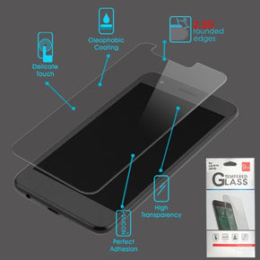 LG K10 (2018) Tempered Glass Screen Protector (2.5D) - Clear