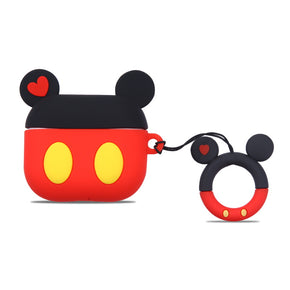 Apple AirPods 3 3D Cartoon Silicone Case (w/ Keychain) - Mickey