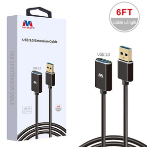 MyBat USB 3.0 Extension Cable 6FT (USB Male to USB Female)
