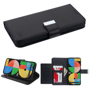Google Pixel 5a Xtra Series MyJacket Wallet Case - Black