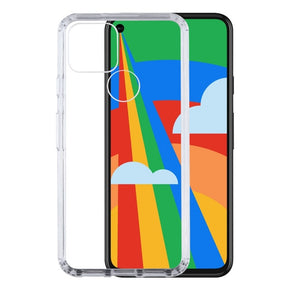 Google Pixel 5 Sturdy Gummy Cover - Transparent Clear