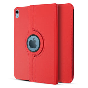 Apple iPad 10.9 (2022) Premium Rotatable MyJacket Case - Red