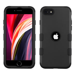 Apple iPhone SE (2022) / SE (2020) TUFF Series Hybrid Case - Black