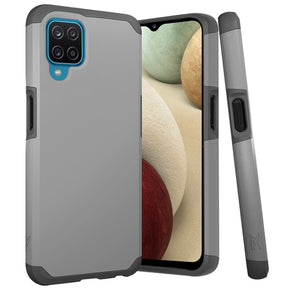 Samsung Galaxy A12 5G Slim Hybrid Case - Grey