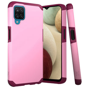 Samsung Galaxy A12 5G Slim Hybrid Case - Light Pink