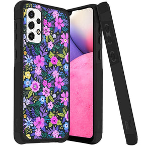 Samsung Galaxy A33 5G Slim Design Hybrid Case - Mystical Floral Bloom