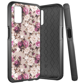 T-Mobile REVVL V Slim Design Hybrid Case - Floral Bouquet