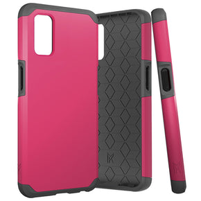 T-Mobile REVVL V Slim Hybrid Case - Dark Pink