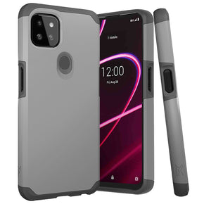 T-Mobile REVVL 5G Slim Hybrid Case - Grey