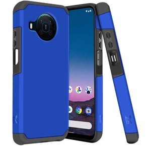 Nokia X100 Slim Hybrid Case - Blue
