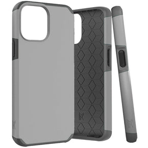 Apple iPhone 13 Pro Max (6.7) Slim Hybrid Case - Charcoal Grey