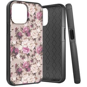 Apple iPhone 13 Pro Max (6.7) Slim Hybrid Case - Harmonious Butterfly Floral