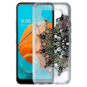 LG K51 TPU Transparent Classical Hot Color Fusion Case Cover