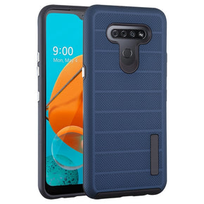 LG K51 Dotted Texture Hybrid Case