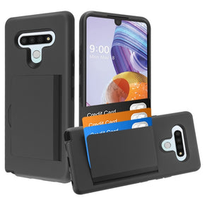 LG Stylo 6 Pocket Hybrid Wallet Case Cover