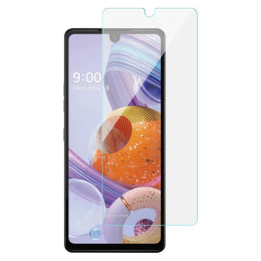 LG Stylo 6 Clear Case Friendly Tempered Glass