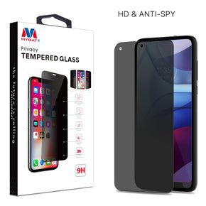 Motorola Moto G Power (2021) Privacy Tempered Glass Screen Protector (2.5D)