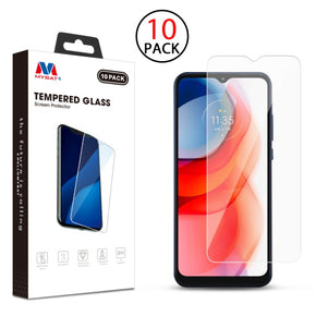 Motorola Moto G Play (2021) Tempered Glass Screen Protector (2.5D)(10-pack) - Clear