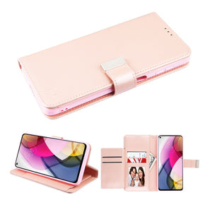 Motorola Moto G Stylus (2021) Xtra Series Wallet Case - Rose Gold / Pink