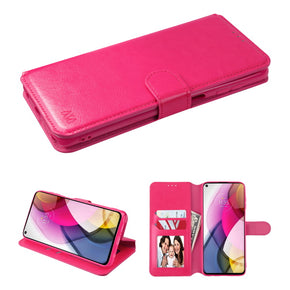 Motorola Moto G Stylus (2021) Element Series Wallet Case - Hot Pink
