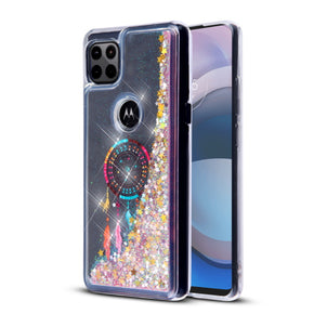 Motorola One 5G ACE Glitter Motion Design Case Cover