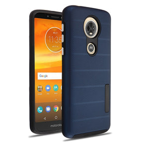 Motorola E5 Plus Hybrid Texture Grip Case Cover