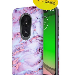 Motorola Moto G7 Play Fuse Hybrid Design Case Cover