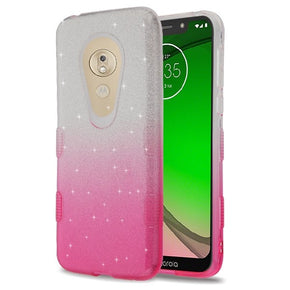 Motorola Moto G7 Play Gradient Glitter Case Cover