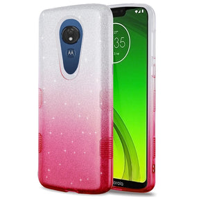Motorola Moto G7 Power TUFF Gradient Glitter Case Cover