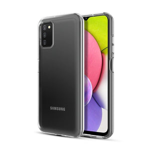 Samsung Galaxy A03s Glossy Candy Skin Cover - Transparent Clear