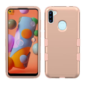 Samsung Galaxy A11 TUFF Series Hybrid Case - Rose Gold / Pink