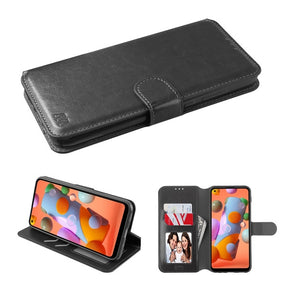 Samsung Galaxy A11 Element Leather Series Wallet Cover