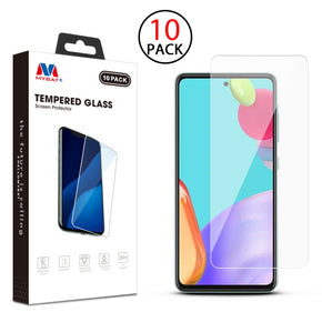 Samsung Galaxy A53 5G / Galaxy A52 5G / Galaxy S20 Fan Edition / Galaxy A51 5G / Galaxy A51 Tempered Glass Screen Protector (2.5D)(10-pack) - Clear