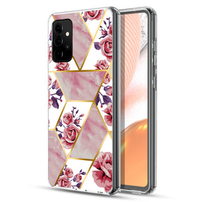 Samsung Galaxy A72 (5G) Electroplated Design Case Cover