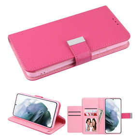 Samsung Galaxy S21 FE Xtra Series Wallet Case - Hot Pink / Pink