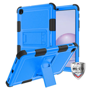 Samsung Galaxy Tab A 8.4 (2020)(T307) TUFF Hybrid Protector Case (with Stand) - Natural Blue/Black