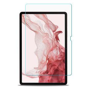 Samsung Galaxy Tab S8 Plus (X800)/Galaxy Tab S7 FE 5G (T730)/Galaxy Tab S7 Plus Tempered Glass Screen Protector (2.5D) - Clear