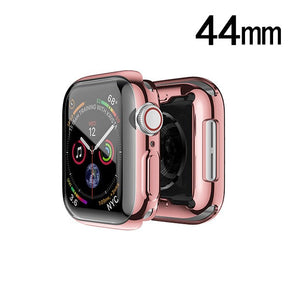 Apple iWatch 44mm Chrome Gummy Case Cover