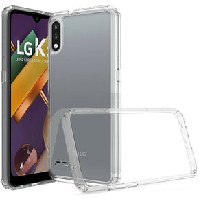 LG K22 Hybrid Clear Case Cover