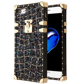 Apple iPhone 8/7 Hybrid Glitter Design Case Cover