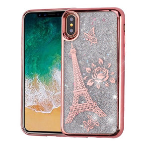 Apple iPhone XS/X Glitter TPU Design Case Cover