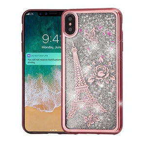 Apple iPhone XS Plus TPU Glitter Design Case Cover