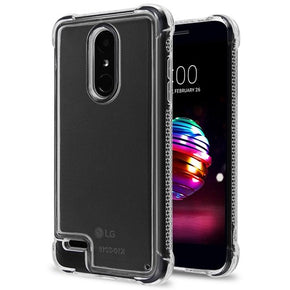LG K30 Hybrid Solid Clear Case Cover