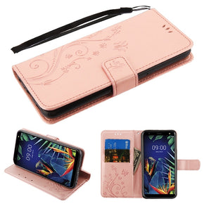 LG K40 Wallet Design Case Cover